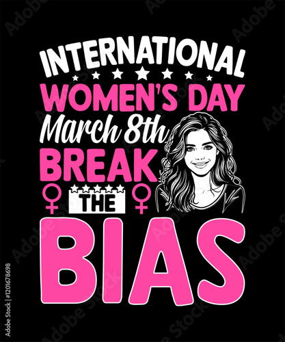 International womens day T Shirt Design