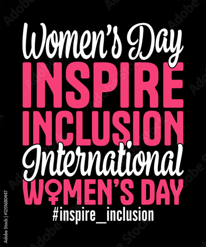 International womens day T Shirt Design