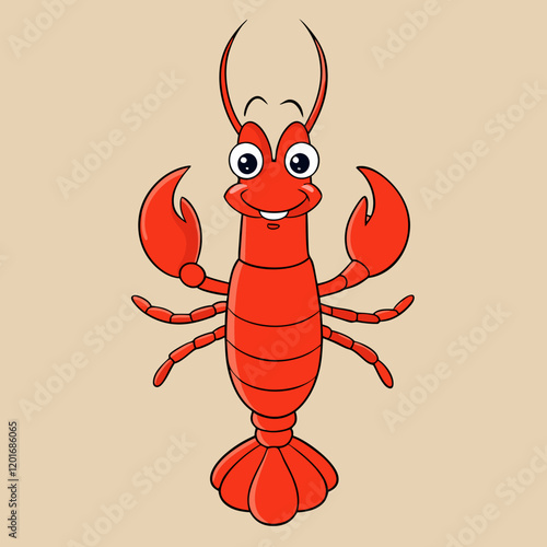illustration of lobster