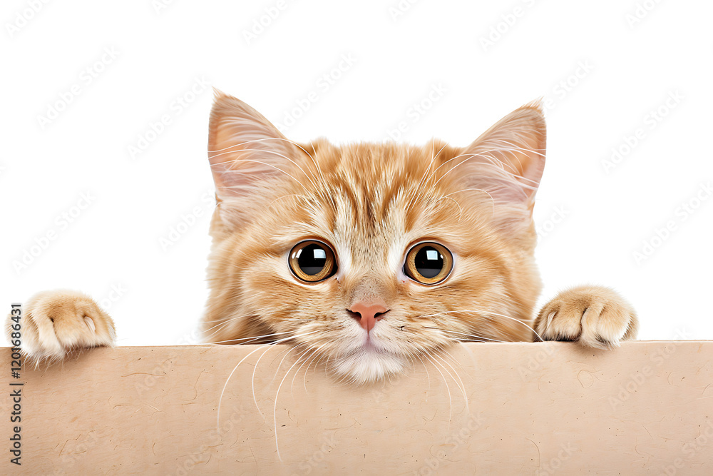cat on a white background, kitten in box ,kitten ,cat cat on a white background, kitten in box ,kitten ,cat