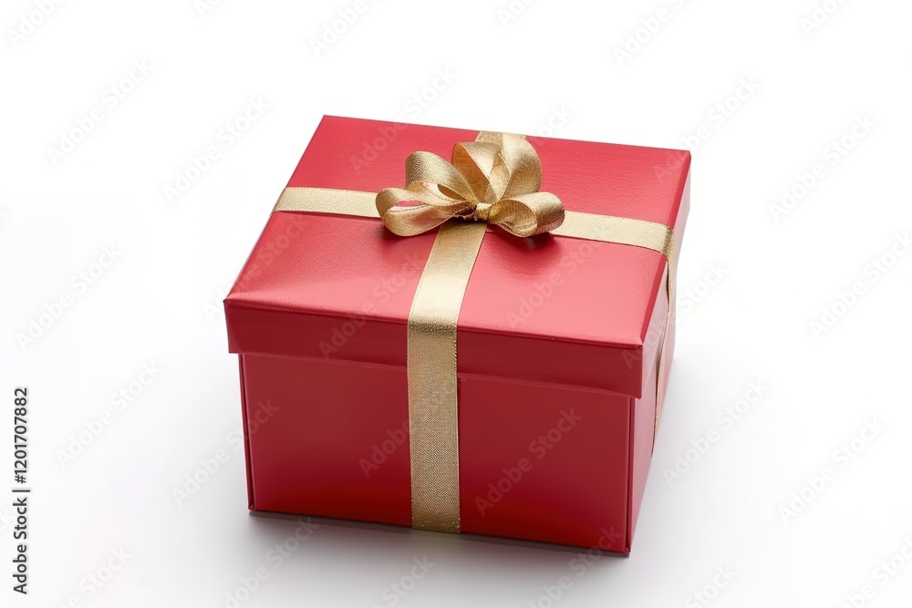 Gift box on white background. Perfect gift package for Birthday, Christmas, Valentine's Day, Wedding, Holiday, New Year, Party. To guests, family, friends, valentine. Gift box on white background. Perfect gift package for Birthday, Christmas, Valentine's Day, Wedding, Holiday, New Year, Party. To guests, family, friends, valentine.