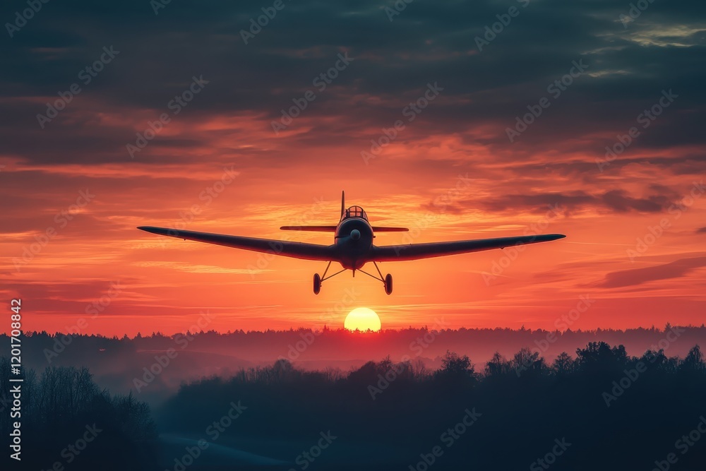 airplane in the sky airplane in the sky