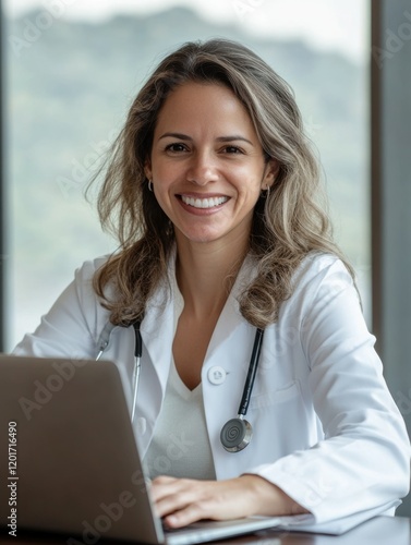 Professional Woman Doctor Smiling at Camera Free Download Professional Woman Doctor Smiling at Camera - GFXLoad