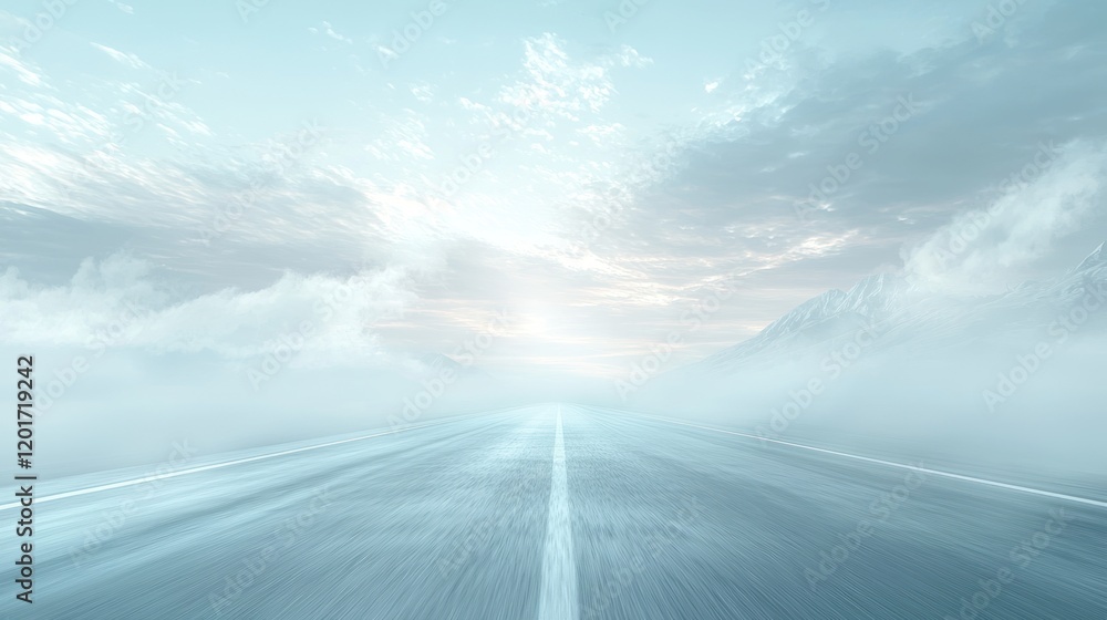 Endless Road to the Misty Mountains: A Journey into Serenity Endless Road to the Misty Mountains: A Journey into Serenity