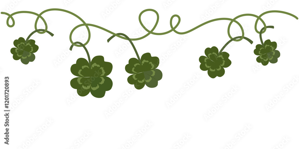 Clover leaf vector design for St. Patrick's Day eps 2 Clover leaf vector design for St. Patrick's Day eps 2