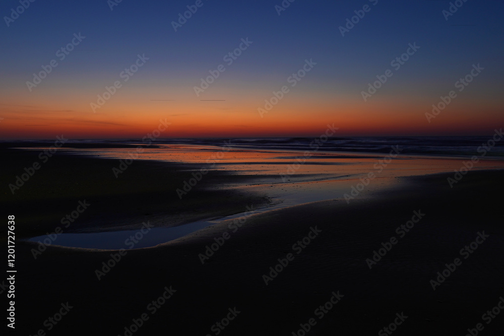 Predawn light on the North Carolina coast Predawn light on the North Carolina coast