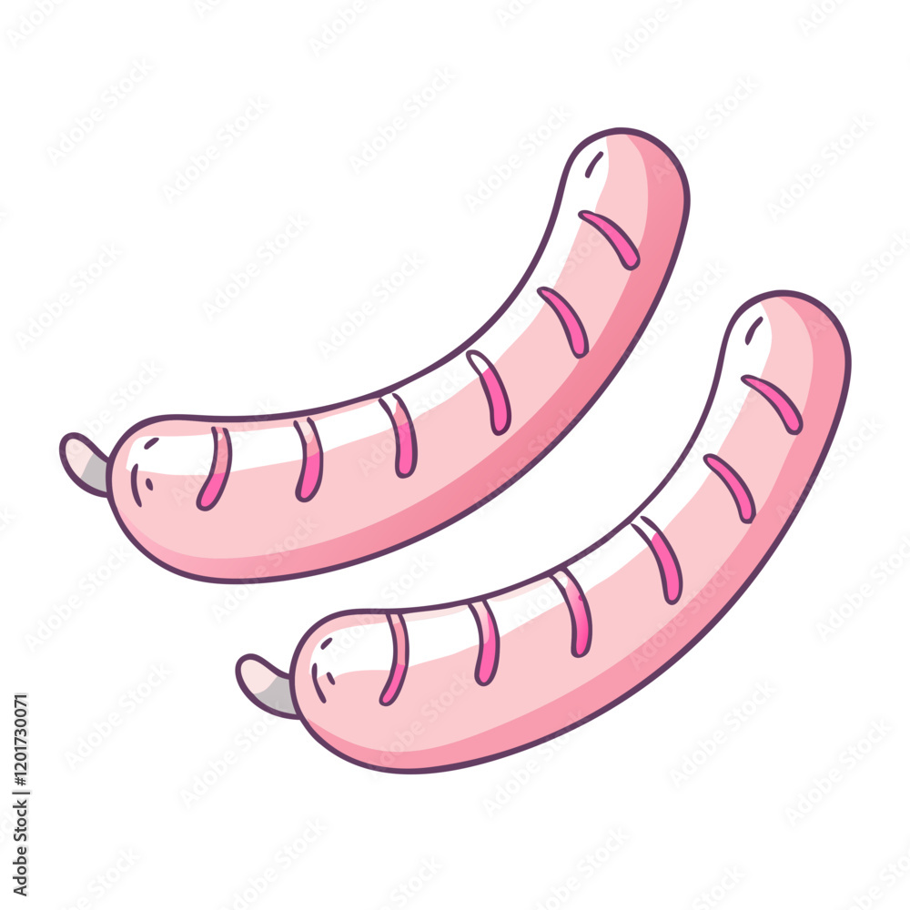 grilled sausages icon, grilled sausages vector illustration-simple illustration of grilled sausages, perfect for grilled sausages logos and icons grilled sausages icon, grilled sausages vector illustration-simple illustration of grilled sausages, perfect for grilled sausages logos and icons