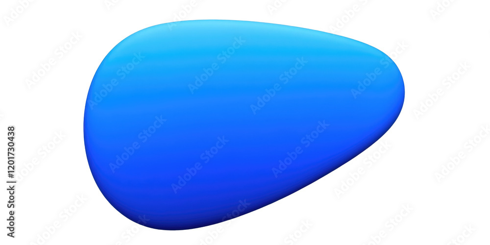 Abstract Blue Blob Digital Paint Gradient Texture Organic Shape Design Element Abstract Blue Blob Digital Paint Gradient Texture Organic Shape Design Element
