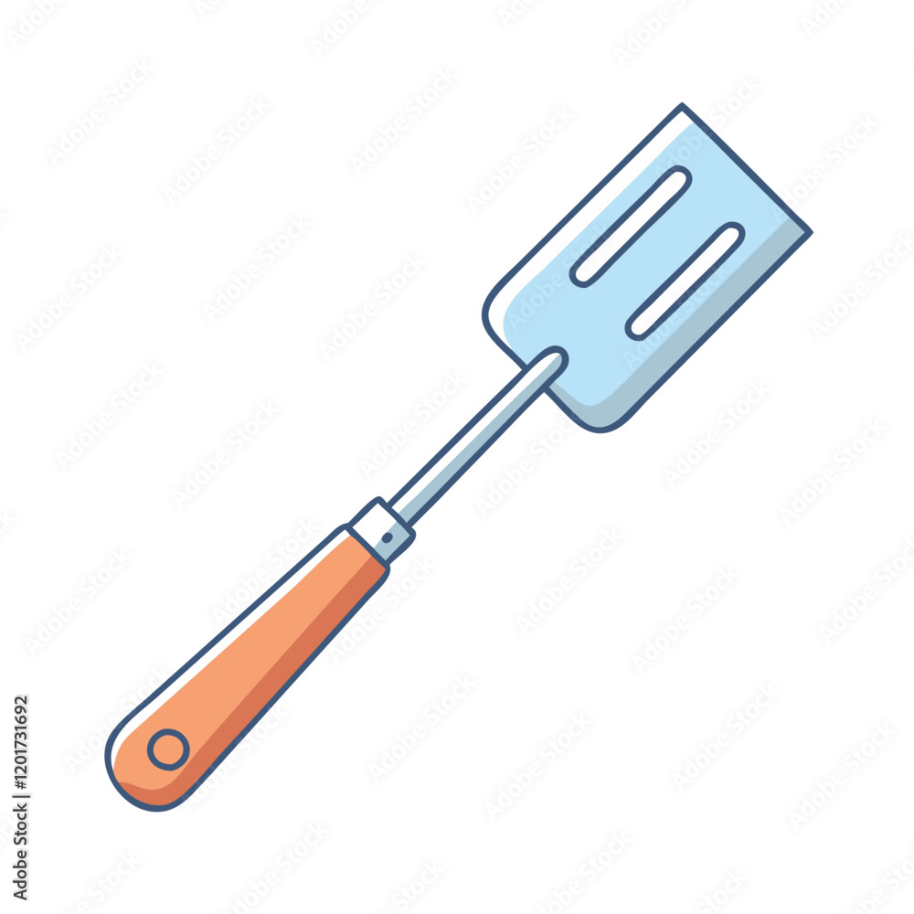 grill scraper tool icon, grill scraper tool vector illustration-simple illustration of grill scraper tool, perfect for grill scraper tool logos and icons
