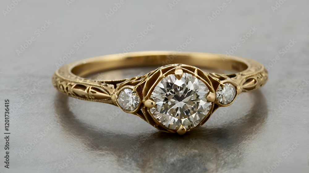 Antique Diamond Ring wedding rings Close up diamond ring with on gray background,
Antique Diamond Ring wedding rings Close up diamond ring with on gray background,