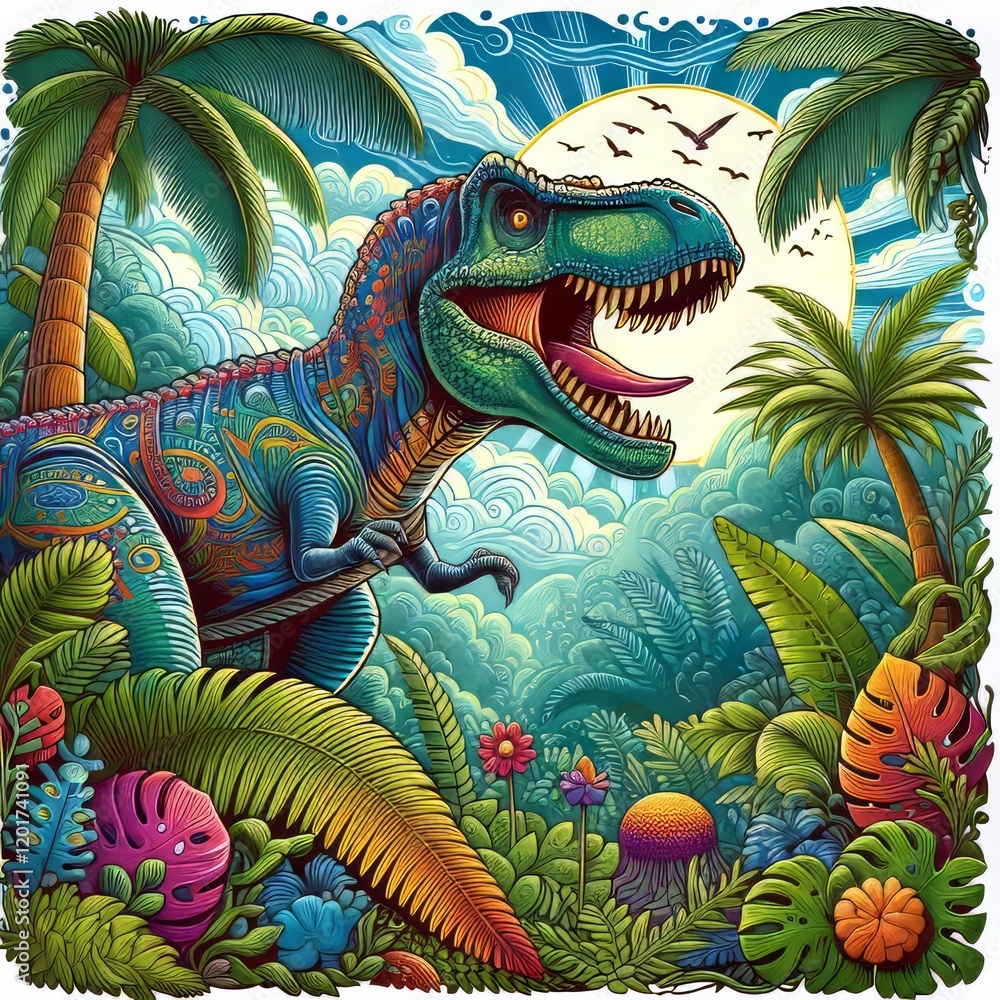 Dinosaur Illustration Dinosaur Illustration