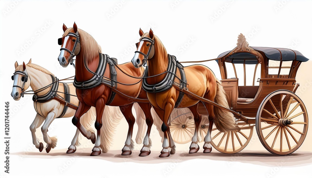 horse with carriage horse with carriage
