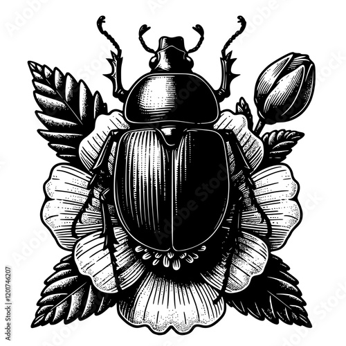 Beetle Illustration