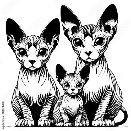 Fotografi Sphynx Cat