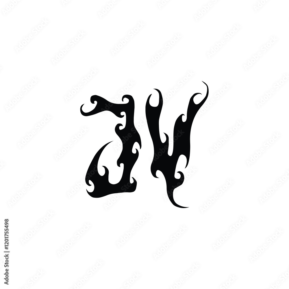 JV monogram logo design letter text name symbol monochrome logotype alphabet character simple logo JV monogram logo design letter text name symbol monochrome logotype alphabet character simple logo