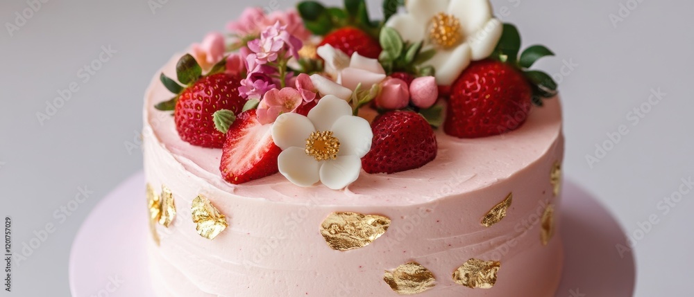 Crafting mirrorglazed strawberry mousse cake a high-fidelity dessert studio experience Crafting mirrorglazed strawberry mousse cake a high-fidelity dessert studio experience