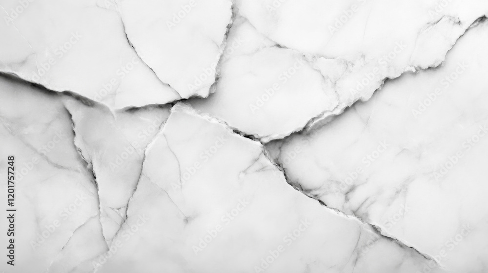 Obraz premium Statuario Marble Slab Featuring Unique Veining Patterns and Textures Suitable for Various Designs