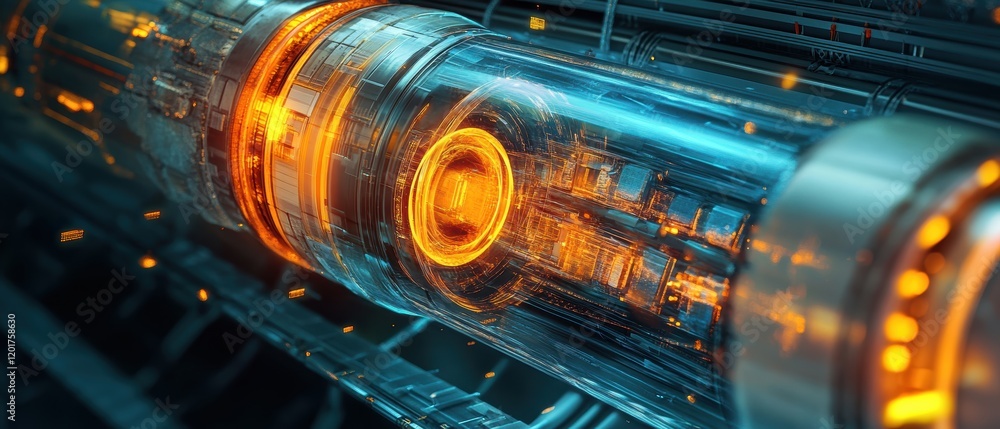 Industrial exploration of glowing cables advanced technology and high fidelity Industrial exploration of glowing cables advanced technology and high fidelity