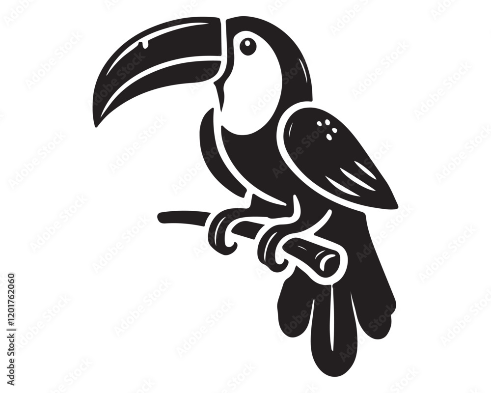 Obraz premium Toucan 7.eps