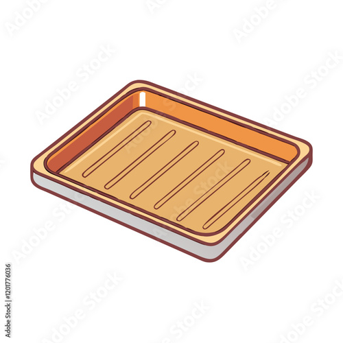 baking sheet icon, baking sheet vector illustration-simple illustration of baking sheet, perfect for baking sheet logos and icons