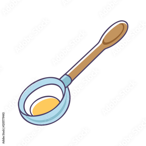 mixing spoon icon, mixing spoon vector illustration-simple illustration of mixing spoon, perfect for mixing spoon logos and icons