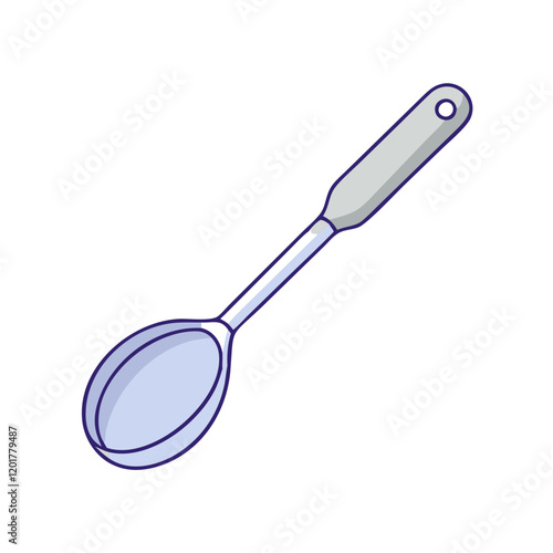 mixing spoon icon, mixing spoon vector illustration-simple illustration of mixing spoon, perfect for mixing spoon logos and icons