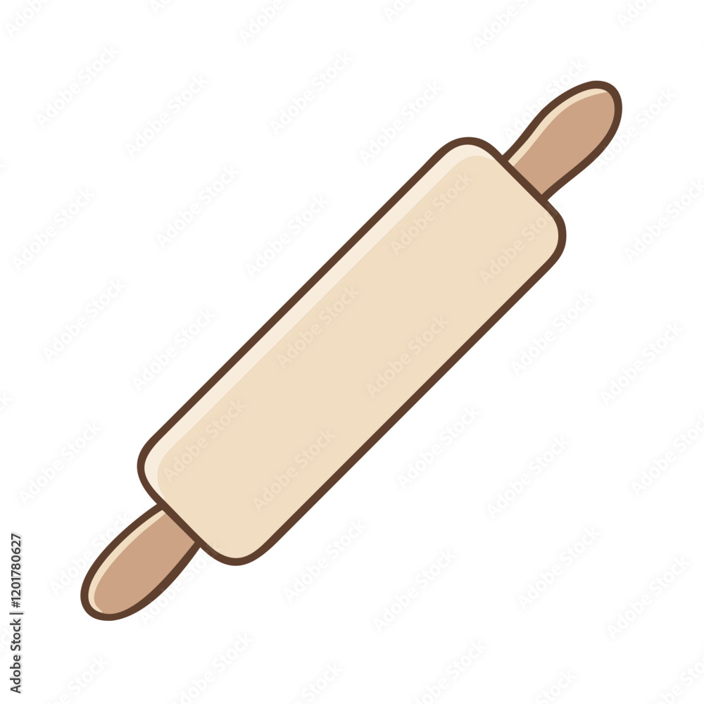 rolling pin icon, rolling pin vector illustration-simple illustration of rolling pin, perfect for rolling pin logos and icons