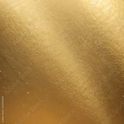 Wallpaper Mural A high-resolution image of a shiny, grainy brass metal texture with a pearl gold metallic abstract gradient. Torontodigital.ca