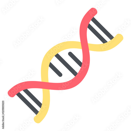 Dna Flat Icon