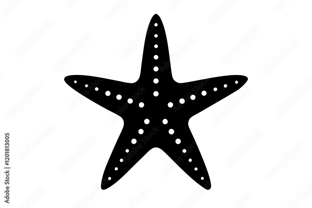 Starfish Silhouette Icon - Vector Illustration (SVG) Starfish Silhouette Icon - Vector Illustration (SVG)