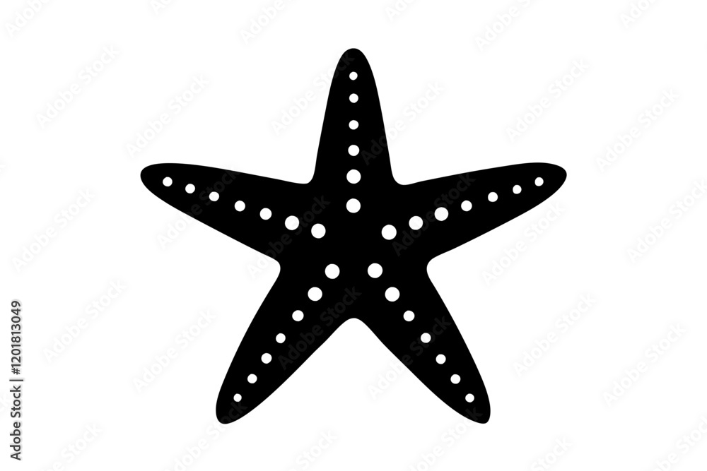 Starfish Silhouette Icon - Vector Illustration (SVG) Starfish Silhouette Icon - Vector Illustration (SVG)