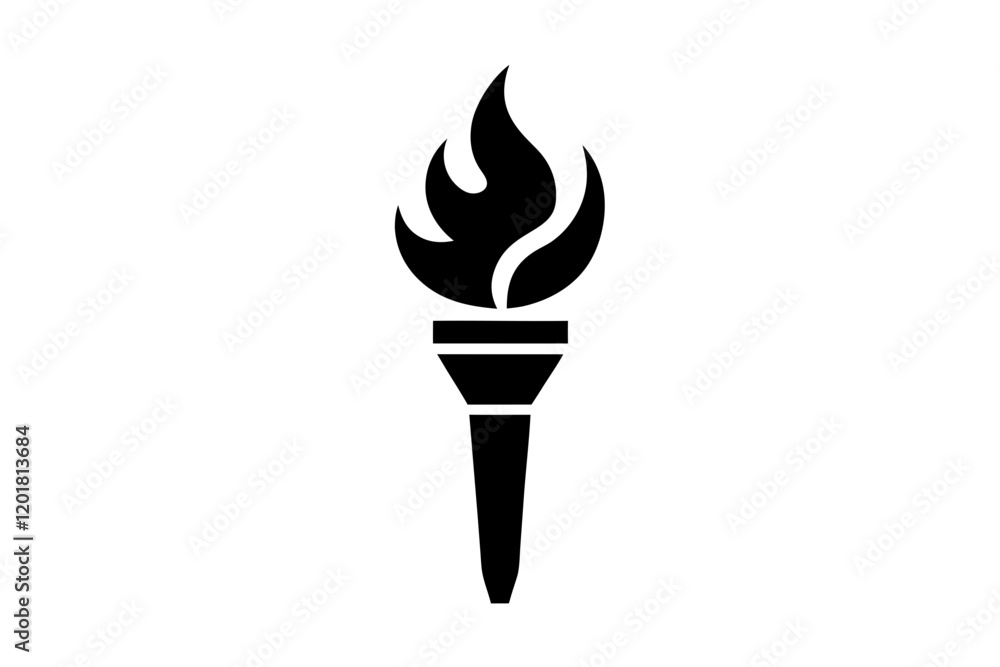 Modern Torch Flame Logo Icon Vector Template Illustration
Modern Torch Flame Logo Icon Vector Template Illustration