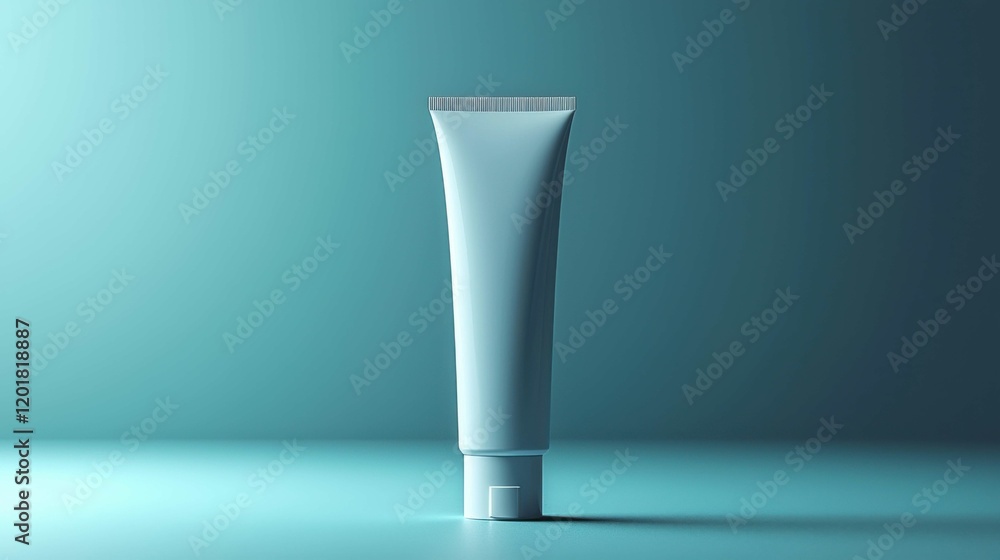 A simple and elegant mockup of a skincare tube against a gradient background. Ideal for showcasing cosmetic products in a professional manner. A simple and elegant mockup of a skincare tube against a gradient background. Ideal for showcasing cosmetic products in a professional manner.