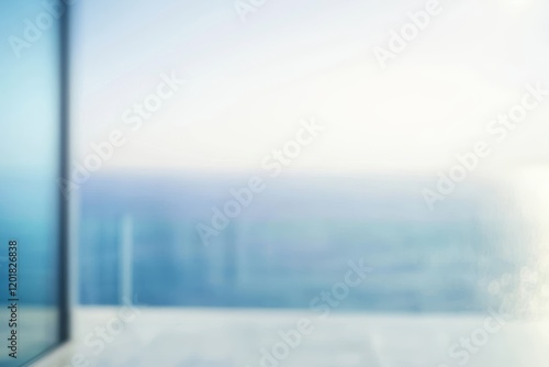 A blurred, light modern office setting with attractive lighting. Suitable for portraits or LinkedIn profiles