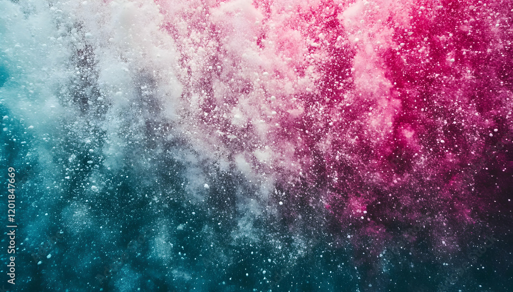 Abstract cosmic nebula, vibrant teal and magenta color explosion, swirling stardust, galaxy texture, fantasy backdrop. Abstract cosmic nebula, vibrant teal and magenta color explosion, swirling stardust, galaxy texture, fantasy backdrop.