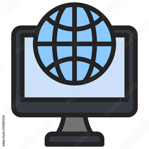 Knowledge Flat Outline Icon