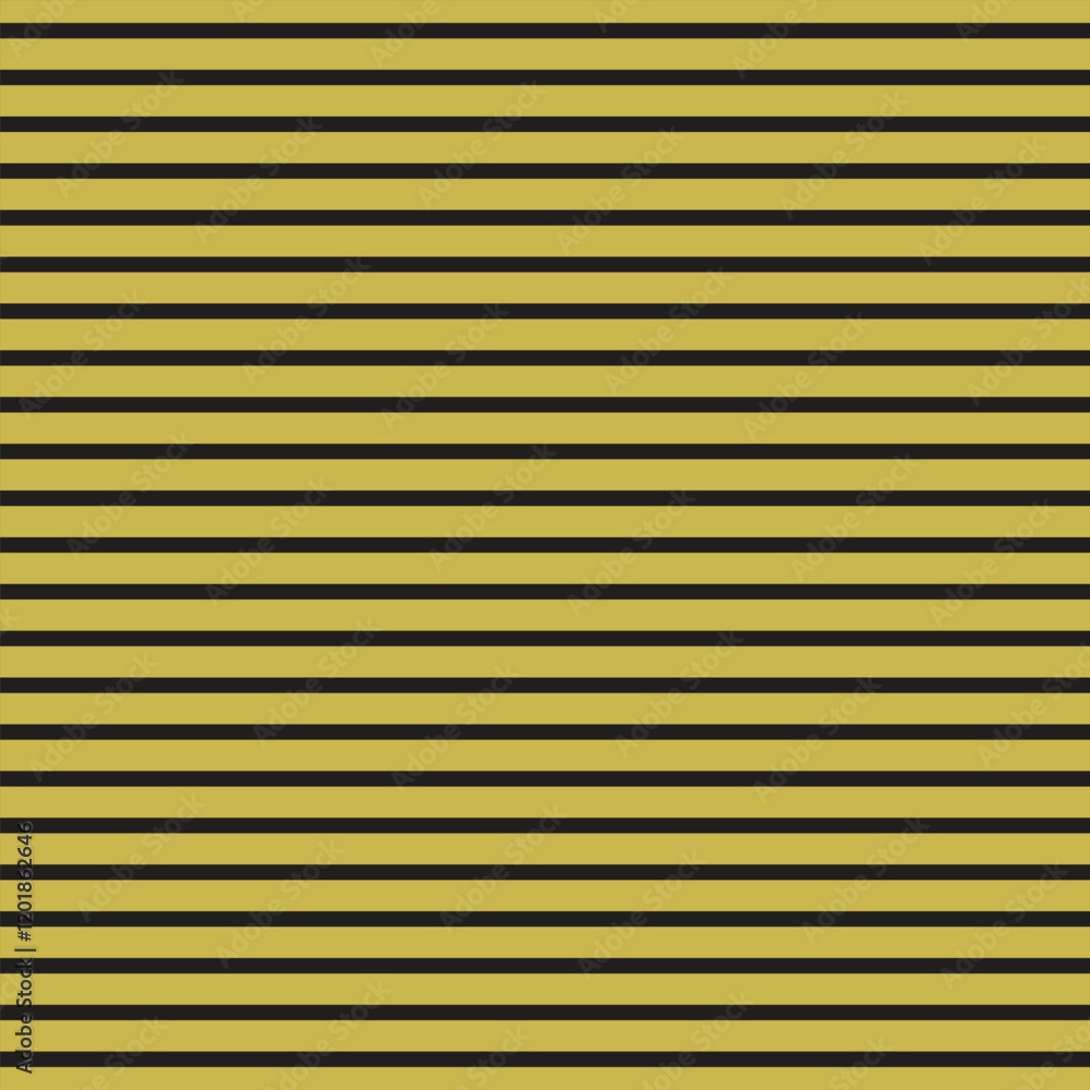 Obraz premium modern abstract yellow colour horizontal line pattern on black background.