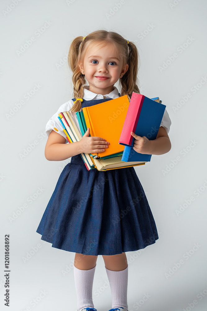 Modern Schoolgirl Ready to Learn Modern Schoolgirl Ready to Learn