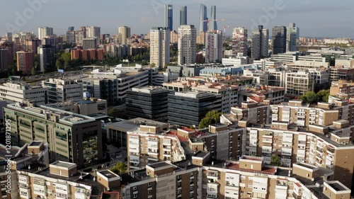 skyline de madrid