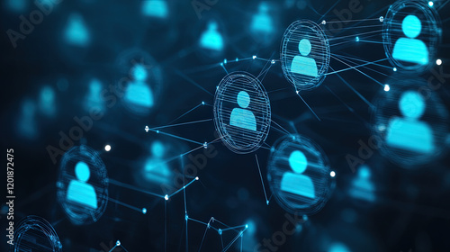 info graphic connecting people
