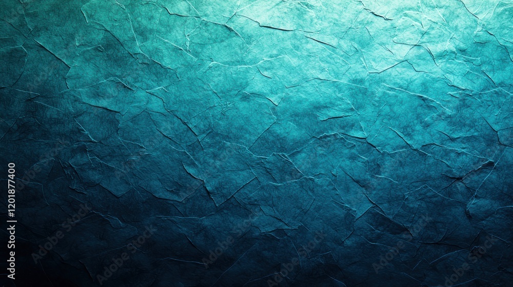 Abstract Teal and Blue Textured Background with Gradient Shades Abstract Teal and Blue Textured Background with Gradient Shades