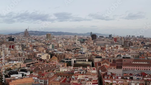 barcelona con dron