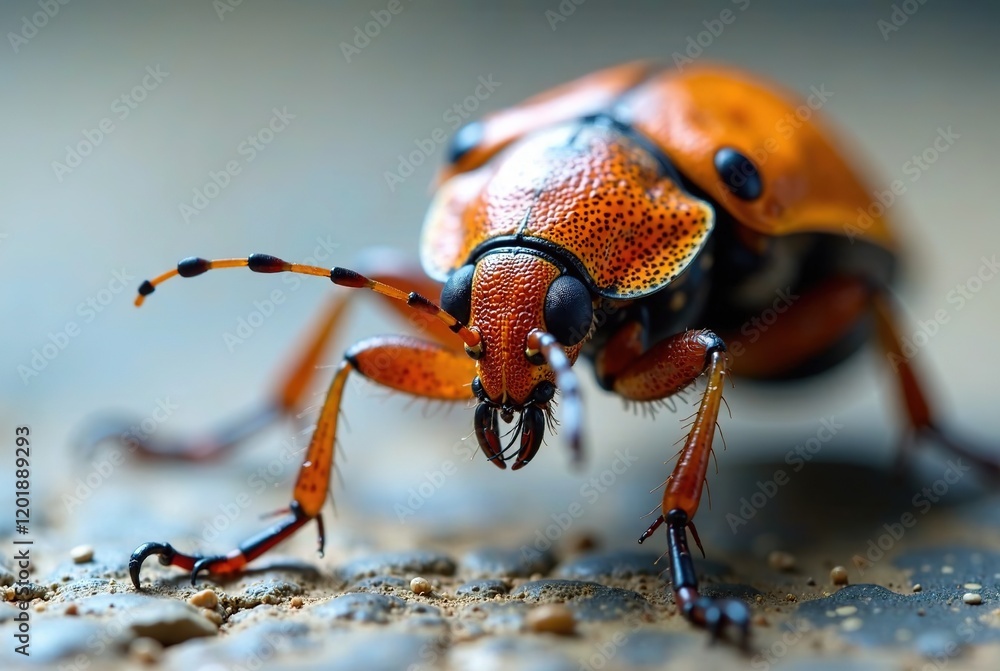 Naklejka premium Close-up Macro Bug Photography - Stunning Detail