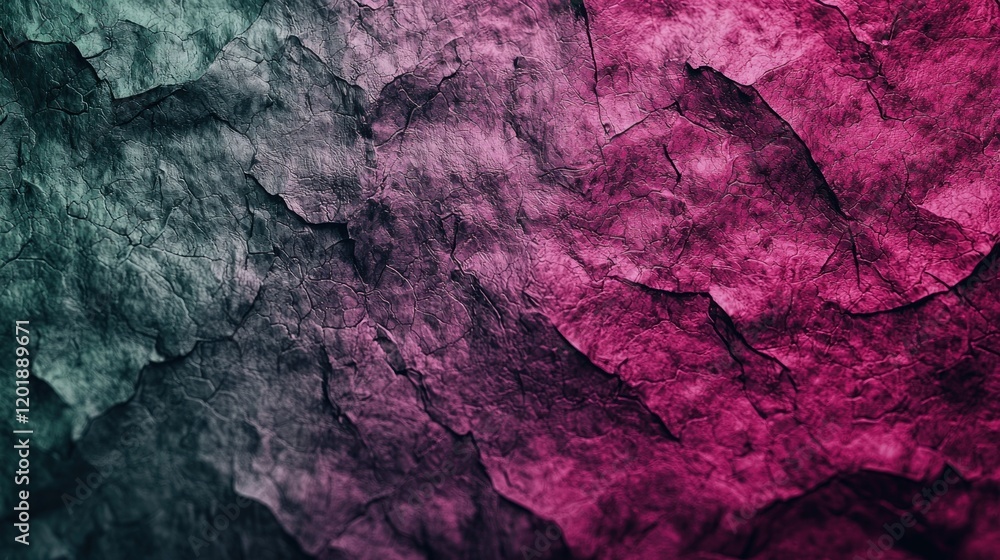 Abstract Teal and Pink Textured Background with Rocky Surface Abstract Teal and Pink Textured Background with Rocky Surface