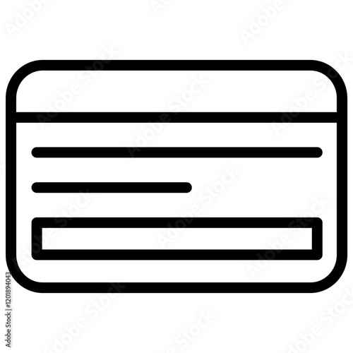Credit card colorful vector flat glyph icon.