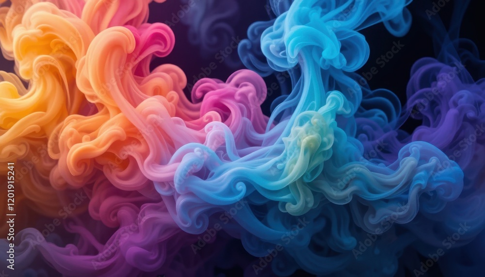 abstract smoke, vibrant overlays, deep hues abstract smoke, vibrant overlays, deep hues