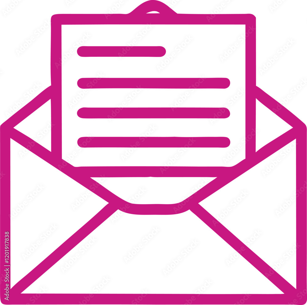 Email Envelope Icon Depicting Communication, Perfect for Professional and Business Use Email Envelope Icon Depicting Communication, Perfect for Professional and Business Use