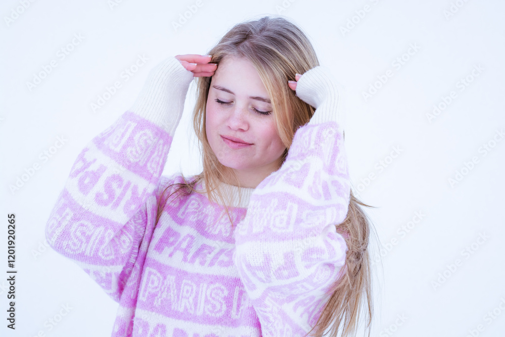Naklejka premium Teenager / Jugendliche