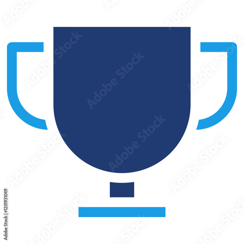 Tropy Blue Color Icon