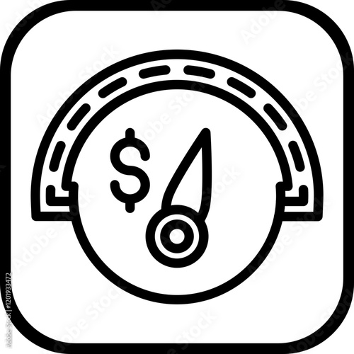 Credit score Icon style